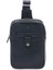 Lacivert Hakiki Deri Erkek Çapraz Askılı Çanta - S1AC00021479-X86 2