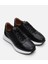 02AYH292410A100 Deri Siyah Erkek Spor Ayakkabı 14