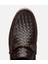 02AYH302950A480 ERKEK Deri Kahverengi Hafif Tabanlı Toka Detaylı Loafer 8