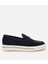 02AYH302930A680 ERKEK Süet Deri Lacivert Toka Detaylı Günlük Loafer 13