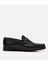 02AYH302950A100 ERKEK Deri Siyah Hafif Tabanlı Toka Detaylı Loafer 13