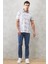 ALTINYILDIZ CLASSICS Erkek Petrol Slim Fit Dar Kesim Armürlü 5 Cepli Casual Esnek Pantolon 2