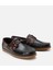 02ayh303300a104 Erkek Deri Siyah Bağcık Detaylı Günlük Loafer 14