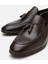 02AYH303410A480 ERKEK Deri Kahve Püskül Detaylı Loafer 16