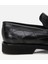 Masters 02AYH305260A100 Deri Siyah Erkek Kroko Desenli Loafer 15