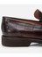 Masters 02AYH305260A480 Deri Kahve Erkek Kroko Desenli Loafer 15