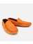 02AYH305550A570 ERKEK Nubuk Deri Turuncu Hafif Tabanlı Günlük Loafer 14