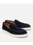 02AYH305500A680 ERKEK Süet Deri Lacivert Loafer 14