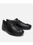 02AYH305720A100 ERKEK Deri Siyah Comfort Düz Ayakkabı 14