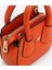 Kadın Deri Turuncu Mini (Çapraz) Çanta 16