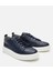 02AYH305870A680 ERKEK Deri Lacivert Hafif Tabanlı Spor Ayakkabı 14