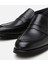 02AYH308730A100 ERKEK Deri Siyah Hafif Tabanlı Loafer 15