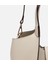 03CAH309420A400 KADIN Deri Ekru Kilit Detaylı Tote Çanta 16