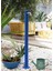 Bahçe Çeşmesi Yuvarlak Mavi 5*17*86cm 2