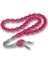 Gümüş Püsküllü Pembe Ateş Kehribar Tesbih (BC-CF2D1D) 1