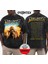 Megadeth Concert World Tour 2025 Ön Arka Baskılı Yıkamalı Oversize Vintage Tshirt 1