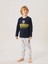 Lcw Kids Lacivert Bisiklet Yaka Fenerbahçe Baskılı Erkek Çocuk Pijama Takımı 2