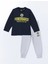 Lcw Kids Lacivert Bisiklet Yaka Fenerbahçe Baskılı Erkek Çocuk Pijama Takımı 3