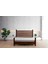 Elegans Ithal Çam Masif Ahşap Karyola Ceviz Renk 150X200 1