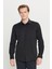 Pamuklu Tailored Slim Fit Dar Kesim Klasik Yaka Armürlü Cepli Gömlek 3