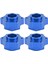 2 Çift Rc Alüminyum 5mm Genişletilmiş Tekerlek Altıgen Adaptör Dönüştürücü Losı Lmt 4WD Katı Aks 1/8 Monster Truckblue (Yurt Dışından) 2