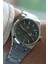Vortex Silver Green Çelik Kol Saati 5