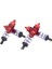 Rc Amortisör Ön Arka Alüminyum Alaşım Yükseltme Parçaları Rc Bahar Damperi Için Hsp Traxxas 1/10 Rc Araba Için Kırmızı (Yurt Dışından) 4