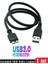 USB 3.0 Taşınabilir HDD Hard Disk Kablosu, Micro USB -B, 5 Gbps Yüksek Hızlı Veri Aktarır (1 Metre) 1