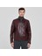 Bordo Hakiki Deri Erkek Hakiki Deri Mont - E22KDM310340-Q4N 1