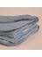 Çift Kişilik Çift Taraflı Welsoft Yorgan Gri 195X215 cm - Velour Serisi 3