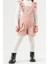 Pembe Kız Çocuk Kadife Fitilli Salopet 22688 3