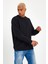 Süperlife Erkek Bisiklet Yaka Regular Fit Ince Sweatshirt Spr 20K30 3