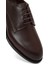 Erkek Kahverengi Bağcıklı Deri Klasik Ayakkabı 25WFD621618 9