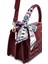 Kadın Bordo Uzun Askılı Baskılı Çapraz Çanta 25WBD282126 9