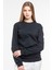 Süperlife Kadın Bisiklet Yaka Regular Fit Sweatshirt SPR21K17 4