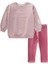 Sweatshirt Takım 2-10 Yaş Pudra Pembe 4
