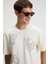 BAGGY Erkek %100 Pamuk Oversize Fit Baskılı Kısa Kollu Yuvarlak Yakalı Vanilya T-Shirt 2