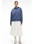 ELYRA Kadın Oversize Dikiş Detaylı Kapüşonlu Lacivert Sweatshirt 2