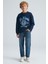Ferney Erkek Çocuk Pamuk Navy Sweatshirt 2