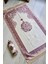 Mihrap Desenli Ipek Dokulu Keseli Seccade S1029 Pembe Renk 2