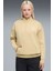 Ess Scrıpt Half-Zip Crew Kadın Sweatshirt 1