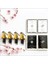4 Adet Gold Yağdanlık Başlığı 4 Adet Suya Dayanıklı Etiket Sticker 4