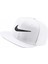 Sportswear Pro Swoosh Snapback Cap Hat Unisex Şapka Beyaz 3