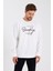Süperlife Erkek Bisiklet Yaka Regular Fit El Yazılı Brooklyn Ince Sweatshirt SPR23SW331 3