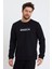 Süperlife Erkek Bisiklet Yaka Regular Fit Brooklyn Baskılı Ince Sweatshirt SPR23SW330 1