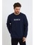 Süperlife Erkek Bisiklet Yaka Regular Fit Brooklyn Baskılı Ince Sweatshirt SPR23SW330 4