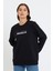 Süperlife Kadın Bisiklet Yaka Oversize Fit Brooklyn Baskılı Ince Sweatshirt SPR23SWK330 3