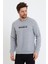 Süperlife Erkek Bisiklet Yaka Regular Fit Brooklyn Baskılı Ince Sweatshirt SPR23SW330 2