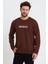 Süperlife Erkek Bisiklet Yaka Regular Fit Brooklyn Baskılı Ince Sweatshirt SPR23SW330 4