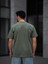 Basic T-Shirt Haki Renk 5